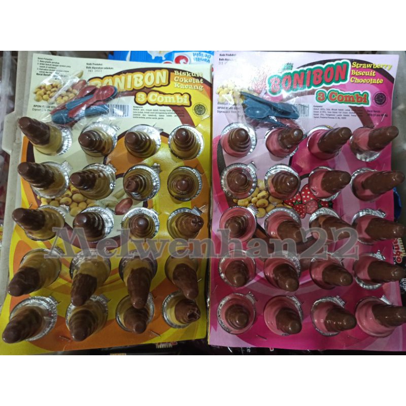 

JAJANAN JADUL BONIBON 3 COMBI RASA COKELAT & STRAWBERRY