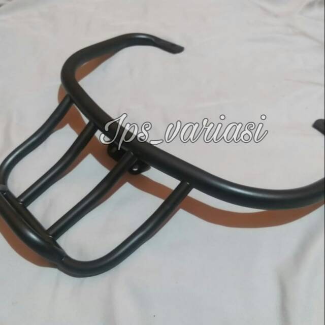 Rear rack/rir rak/hitam Vespa sprint&primavera aksesoris vespa matic