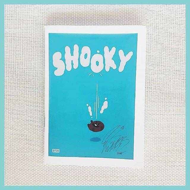 

BT21 NOTEBOOK SHOOKY
