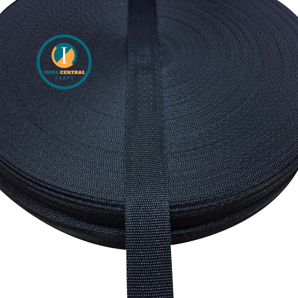 TALI WEBBING TAS SAFETY BELT KTB 2.0 CM HITAM