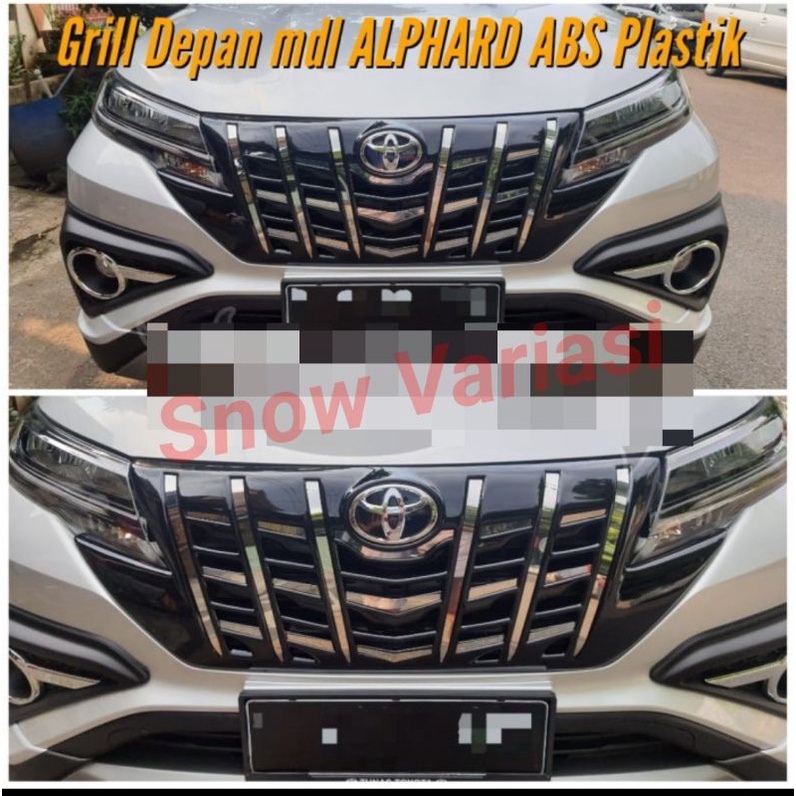 GRILL DEPAN TOYOTA ALL NEW RUSH TERIOS 2018 2021 2022 2023 GR SPORT ALPHARD STYLE