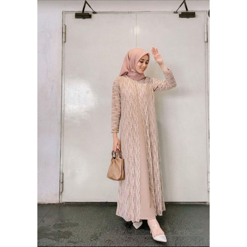 GAMIS BROKAT GAMIS KONDANGAN GAMIS RAMADHAN DRESS TILLE IMPORT GAMIS TILLE