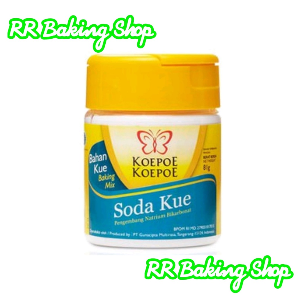 Soda Kue Koepoe - Koepoe 81gr - Soda Kue Kupu-Kupu 81gr