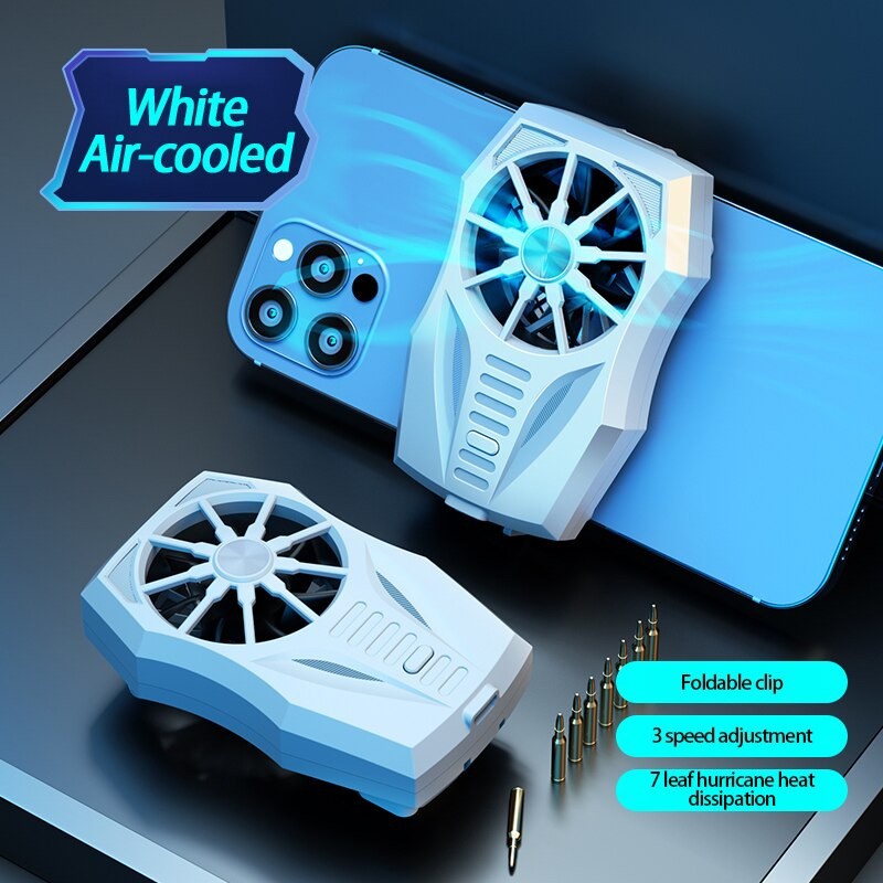 Smartphone Cooling Fan Kipas Pendingin Heat Sink Rechargeable - GT05