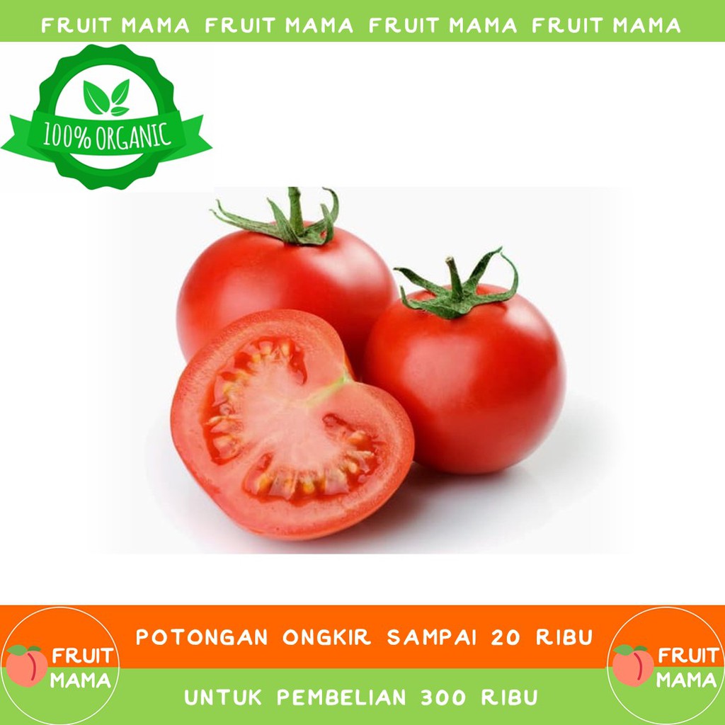 

TOMAT Organik 1000 Gram| Fruit Mama | Buah Impor & Sayur Organik