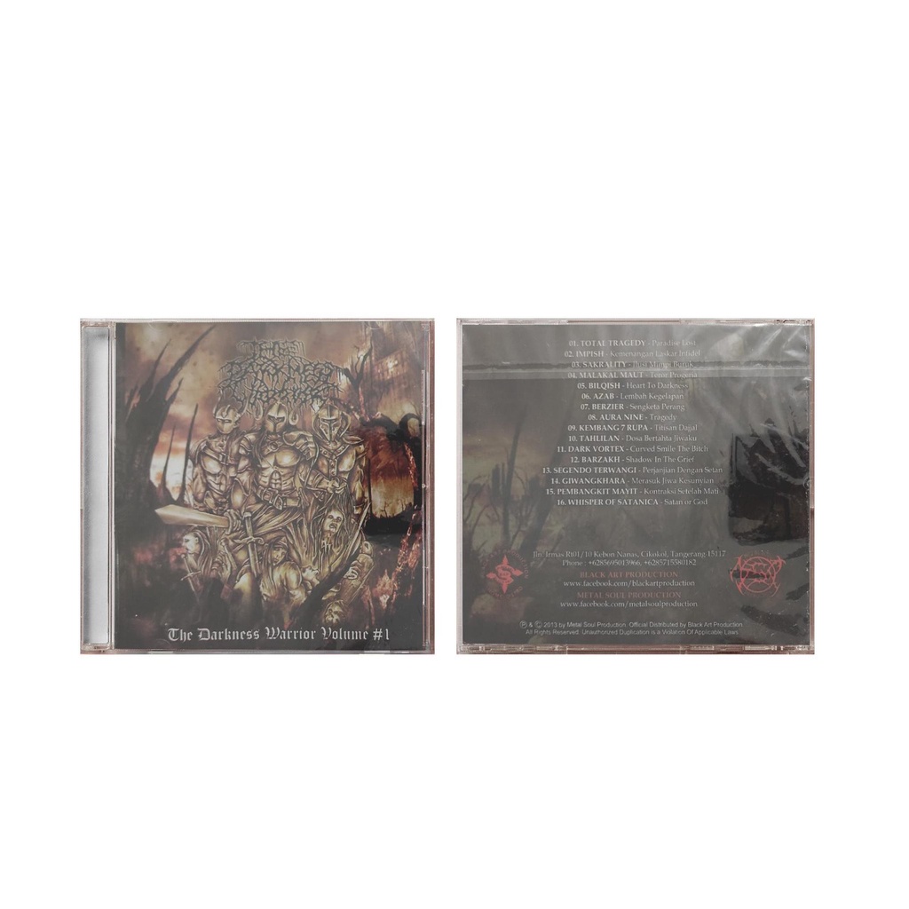 ORIGINAL CD THE DARKNESS WARRIOR Vol 1