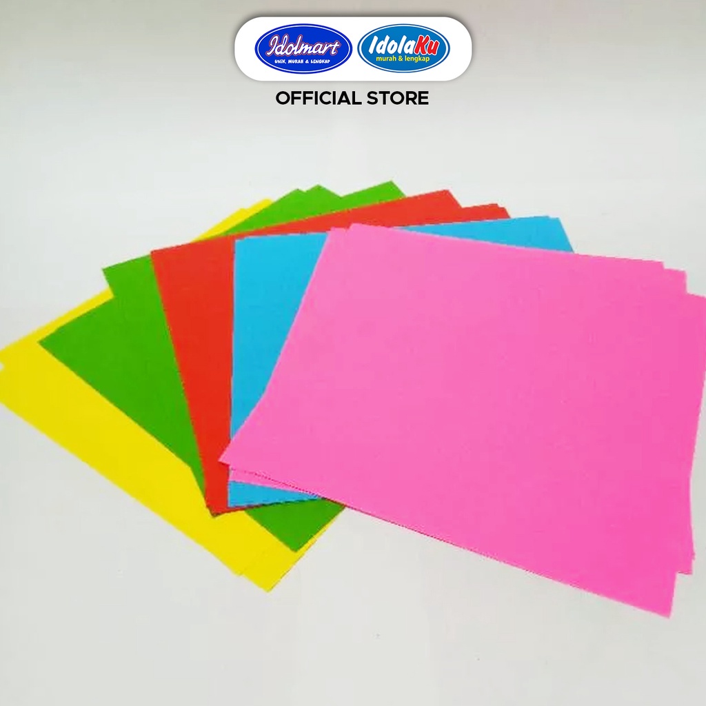 IDOLMART Origami Kertas Lipat Warna 2 Sisi FORTE 16x16cm (25lembar) Surabaya