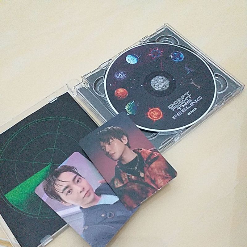 ALBUM EXO DFTF JEWEL CASE PC BAEKHYUN, XIUMIN