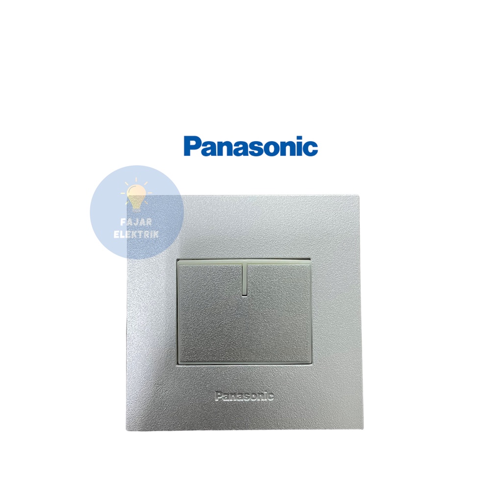 PANASONIC SAKLAR ENGKEL MATA BESAR SILVER