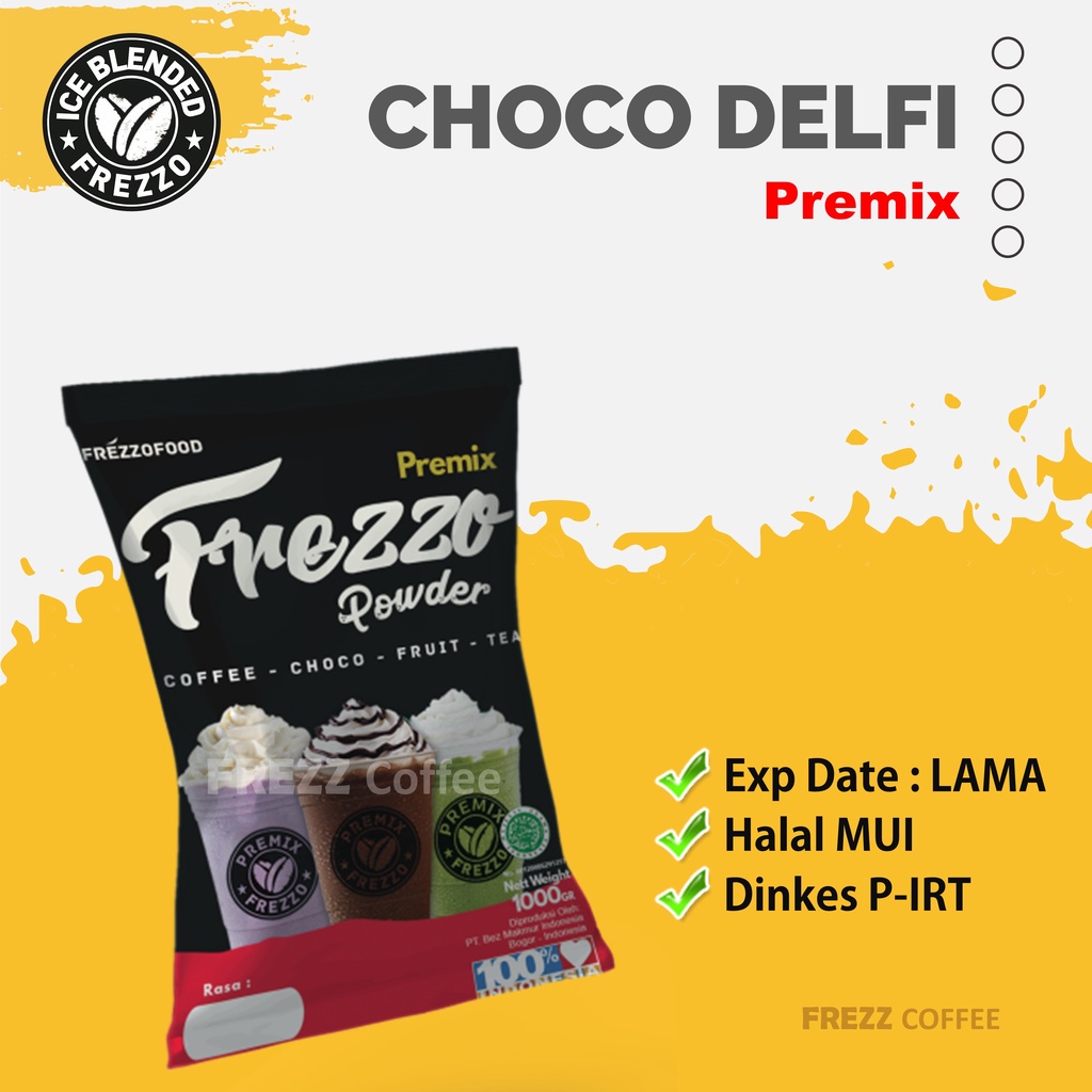 

PREMIX CHOCO DELFI 1000G / FREZZO POWDER