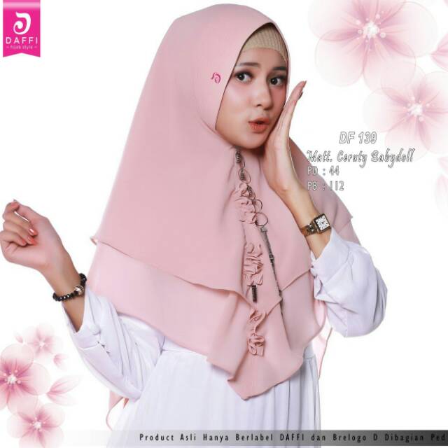 Df 139 hijab ceruty daffi