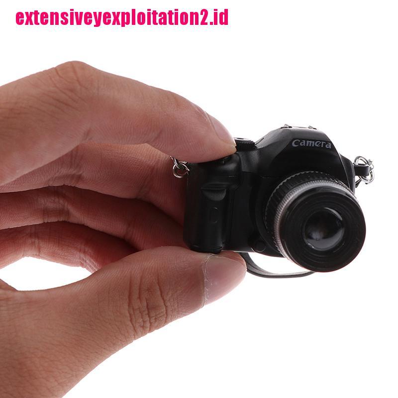 &lt; E2id &amp; &gt; 1Pc Miniatur Kamera SLR Digital Untuk Aksesoris Rumah Boneka