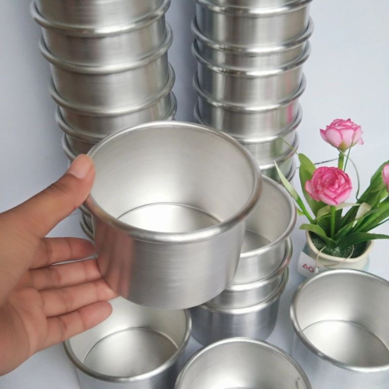 Loyang Bento Cake Loyang Korean Mini Cake Loyang Bulat Mini Press Diameter 10cm Tinggi 7cm