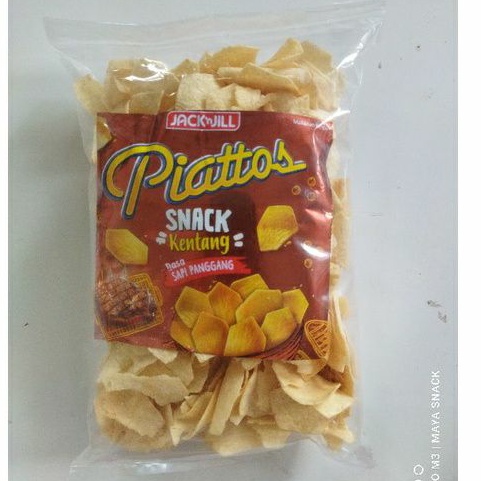 

Piattos sapi panggang & BBQ 200gr kiloan