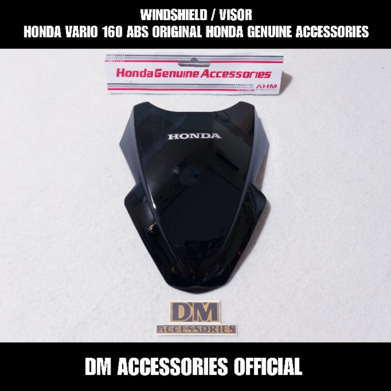WINDSHIELD CLICK 160 ABS / VISOR VARIO 160 ABS ORIGINAL HONDA GENUINE ACCESSORIES