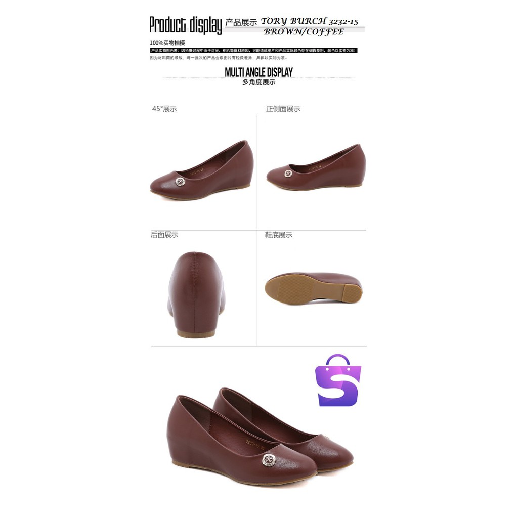 SEPATU WANITA WEDGES SHOES 3232-15