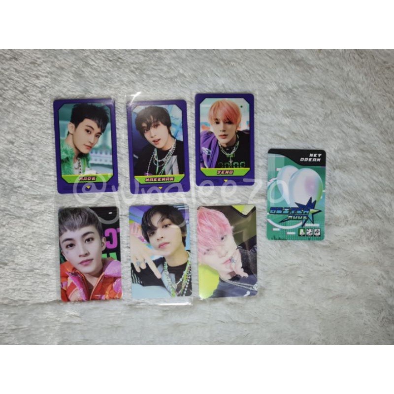 Ready stock matching game card Jeno, haechan, mark