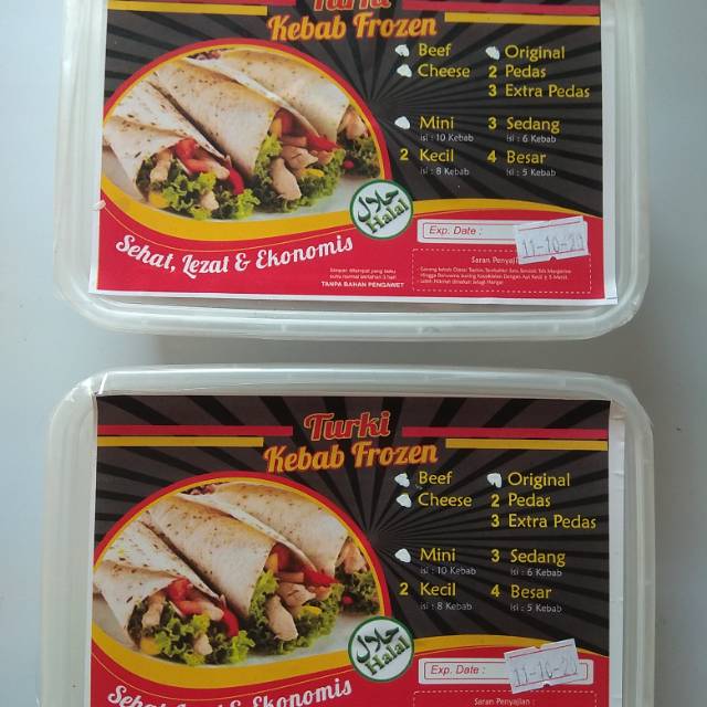 

Kebab Beef Cheese original