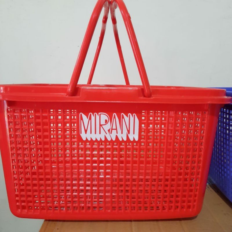 MIRANI - KERANJANG BELANJA MIRANI / KERANJANG PLASTIK