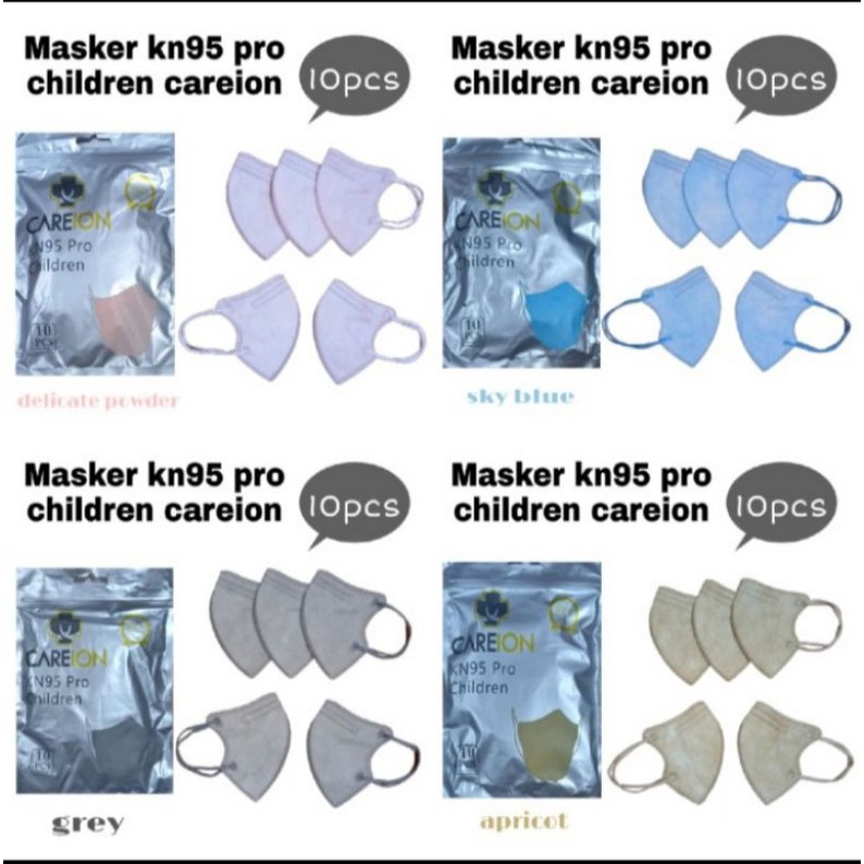 Masker KN95 Pro Anak Isi 10 Pcs