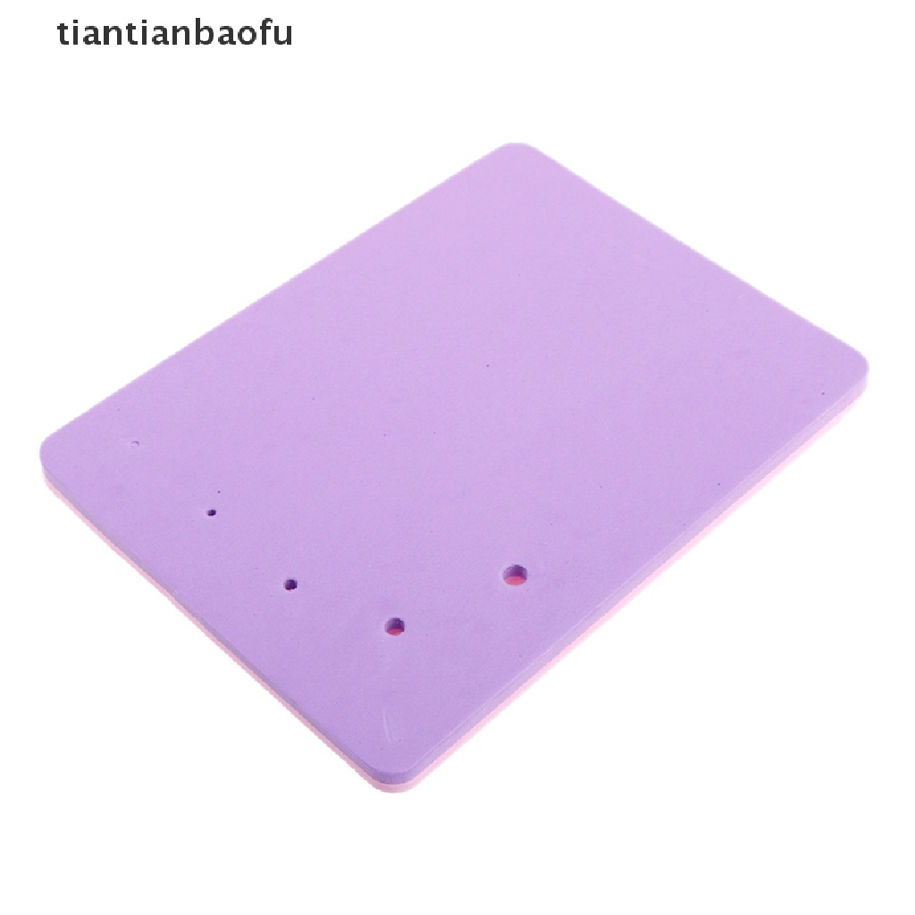 [tiantianbaofu] Sponge Cake Foam Pad Flower Modelling Paste Fondant Mat For Sugar Craft Decor Boutique