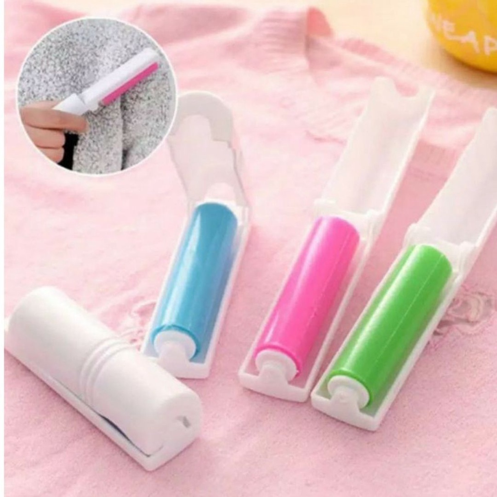 Mini Pet Roller Pembersih Bulu Washable Sticky Buddy Bright Lint Roler Rol Roll Membersihkan dengan Mudah dan Cepat FEZONE