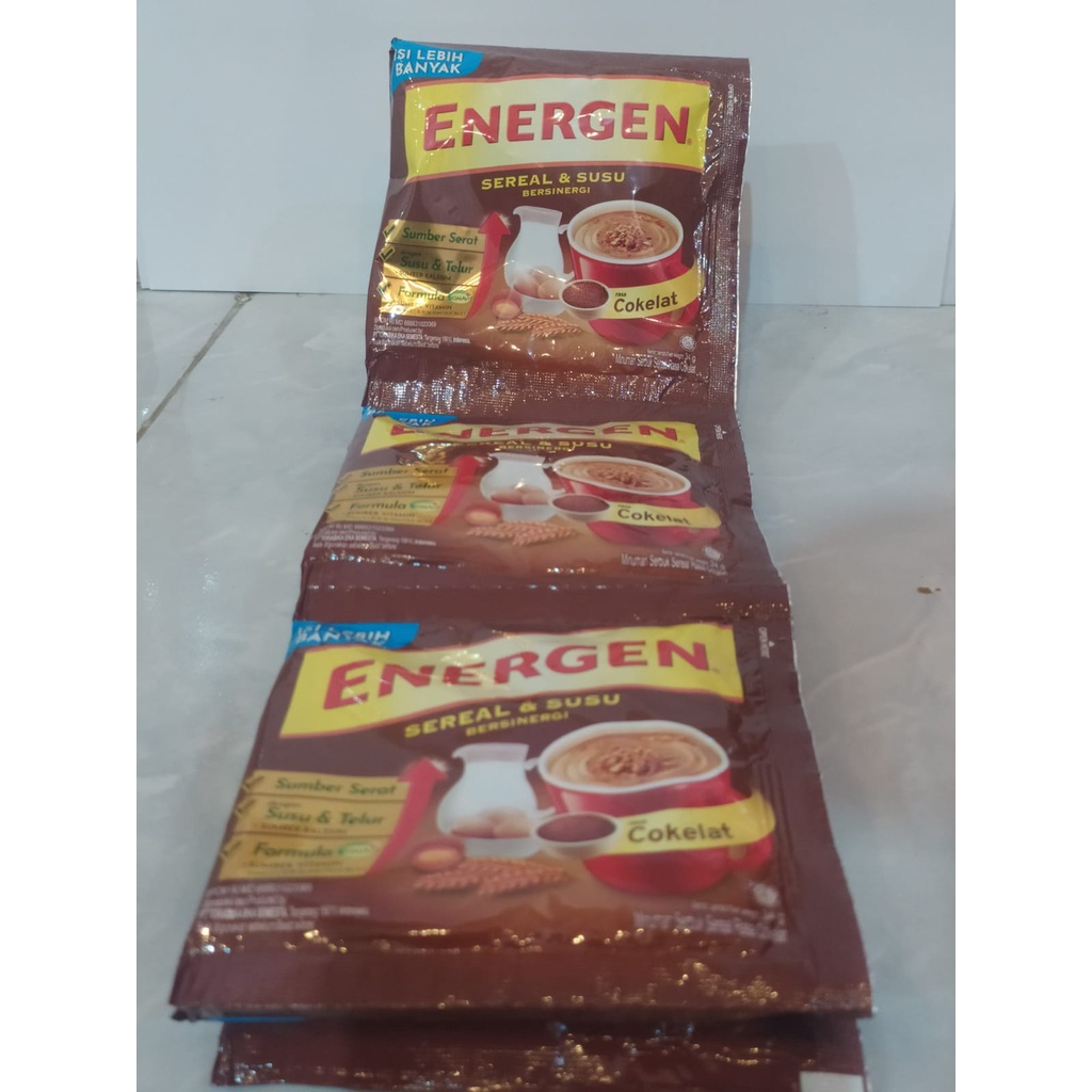 

ENERGEN COKELAT RENTENG 10X34GR