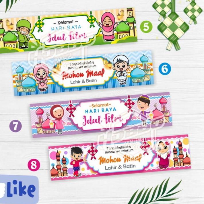 

ソ PROMO 50 PCS LABEL SNACK IDUL FITRI TERBARU SPESIAL EDISI LEBARAN 2022 ➵
