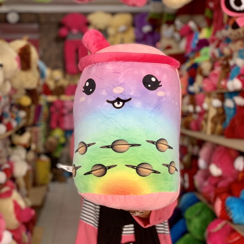 Boneka Boba Milk Tea Jumbo Boneka Boba Karakter Lucu SNI