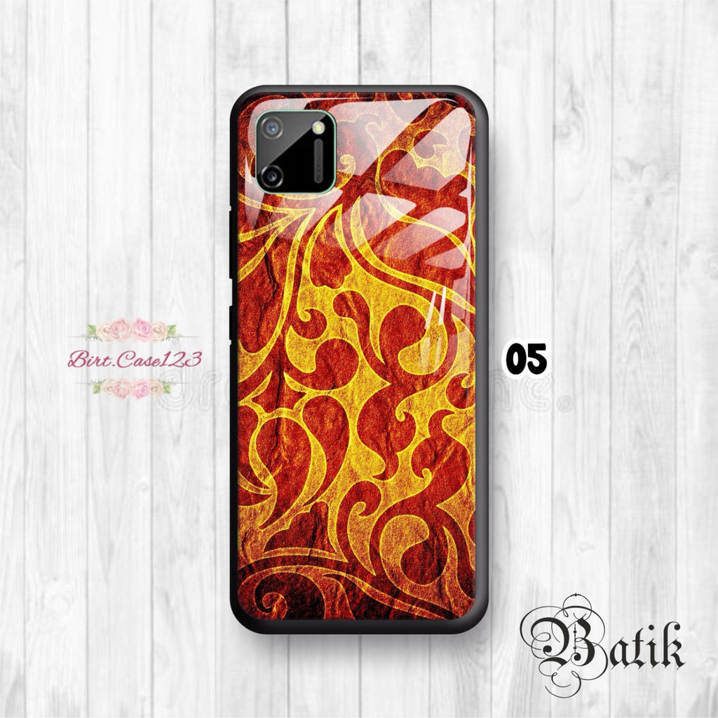 Softcase back case glass kaca BATIK Samsung J1 J2 J3 J4 J4+ J5 J6 J7 J8 2016 core pro prime BC2370