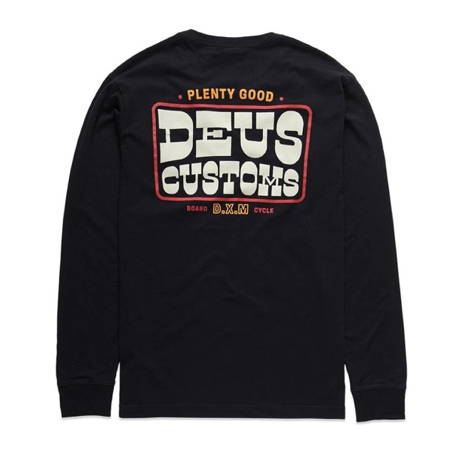 Deus Ex Machina Corker Long Sleeve T-Shirt in Black Original