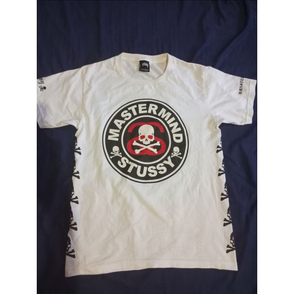Baju Kaos Mastermind X Stussy Second