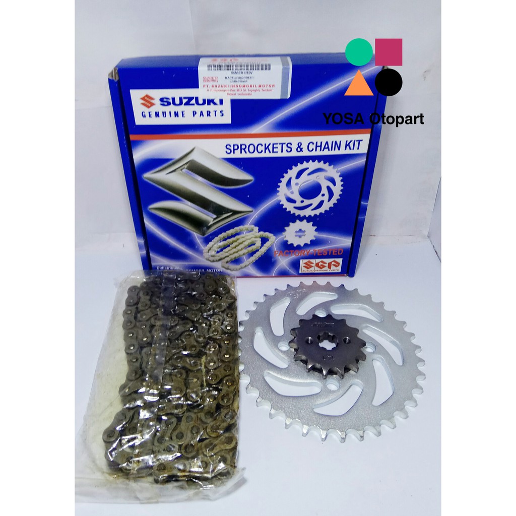 Gear set  Shogun 110 smash