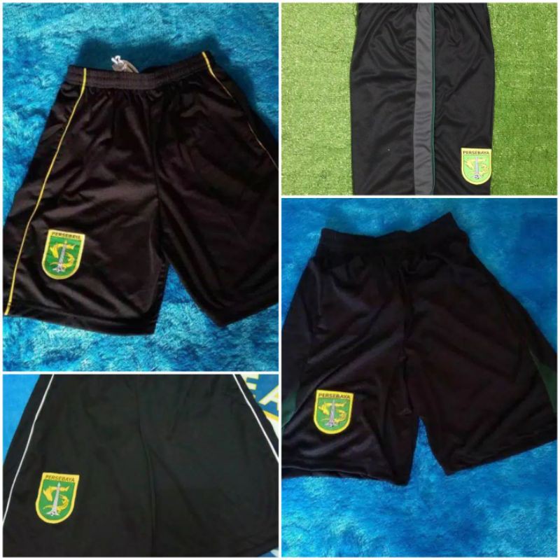 Celana pendek / katok persebaya bonek hitam murah