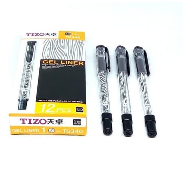 

Model baru - Pulpen Pen TIZO GEL INK PEN 1.0 TG340 BLACK Bolpen ダ