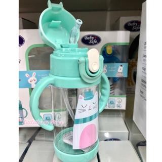 BABY SAFE - Tritan Weighted Straw Cup 350 ml Botol Sedotan Babysafe