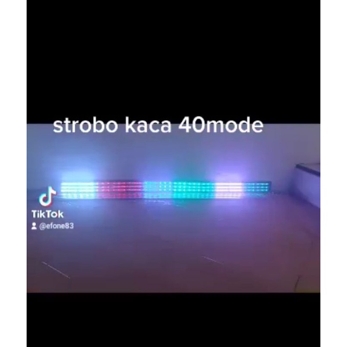 Strobo kaca 40 mode