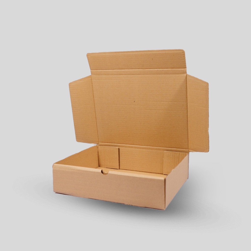 

30 x 22 x 7.5 cm MAILER | KARDUS / KARTON BOX CORRUGATED - KEMASAN / PACKAGING / PACKING MAKANAN | #2006-0010