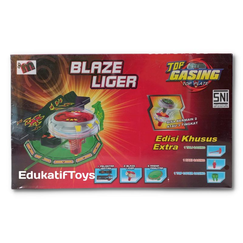 Mainan Gangsing Torblade ada Pelontar jepitannya