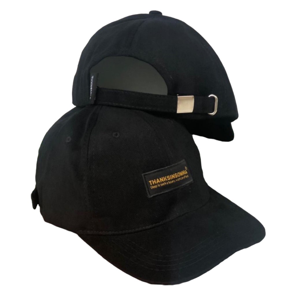 Topi Thanksomnia Bordir - Topi Baseball Pria Wanita Unisex