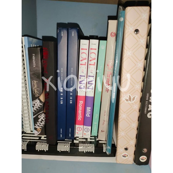 album only btob stray kids pentagon