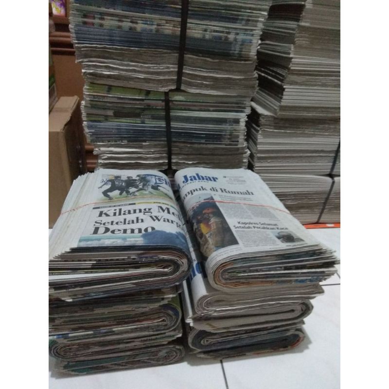 

koran bekas/koran kiloan/koran lama/koran bekas pakai/koran packing