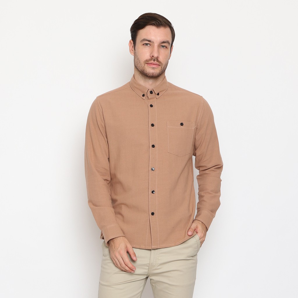 

17Seven Original Kemeja Polos Pria Lengan Panjang 0158-SHOUL