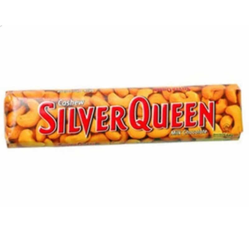 

SILVER QUEEN Cashew Milk Chocolate 58 Gr - Cokelat Coklat Kacang Mede