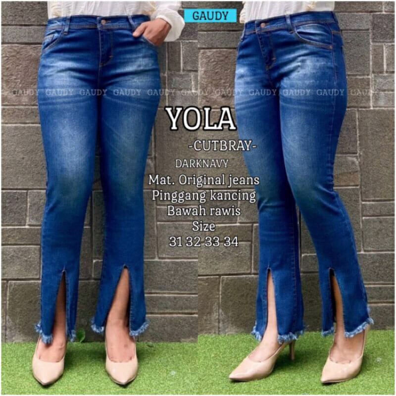 27-34!! YOLA CUTBRAY VARIASI BAWAH RAWIS BELAH