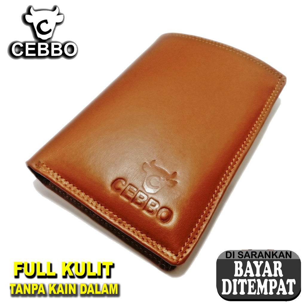 Dompet FULL Kulit Sapi Model Berdiri Pria 3/4