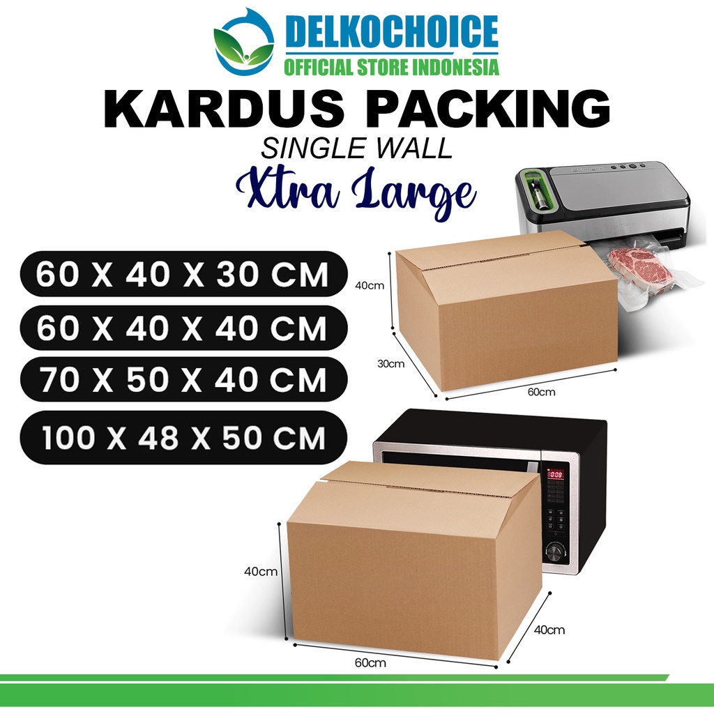 

KARDUS PACKING KARTON BOX XTRA LARGE DUS KOTAK PACKAGING EKSTRA BESAR POLOS TEBAL