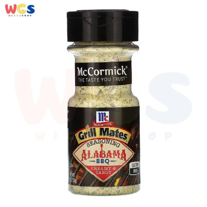 

Mccormick Grill Mates Alabama Bbq Seasoning Creamy & Tangy 3oz 85g