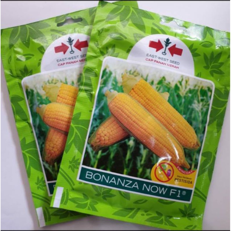 Benih Jagung Bonanza Now F1 200 Butir Cap Panah Merah/Bibit Jagung Manis