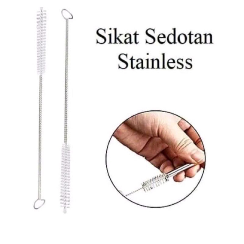 Murah/Sikat sedotan stainles/ Sikat pembersih sedotan anti karat